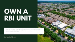 Your key to affordable real estate ownership